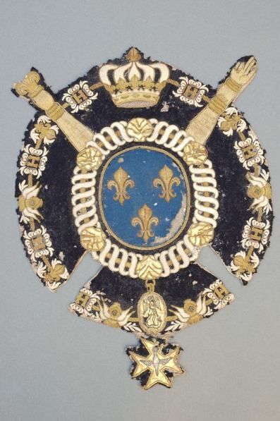 Image représentant Ecusson aux armes de France - Broderie