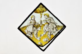 Image représentant Jeu d'enfants - Vitrail