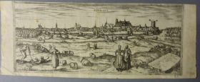 Image représentant Vue de Bourges - Estampe