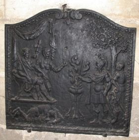 Image représentant Plaque de cheminée