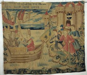 Image représentant L'arrivée des reliques de saint Etienne en Calcédoine -