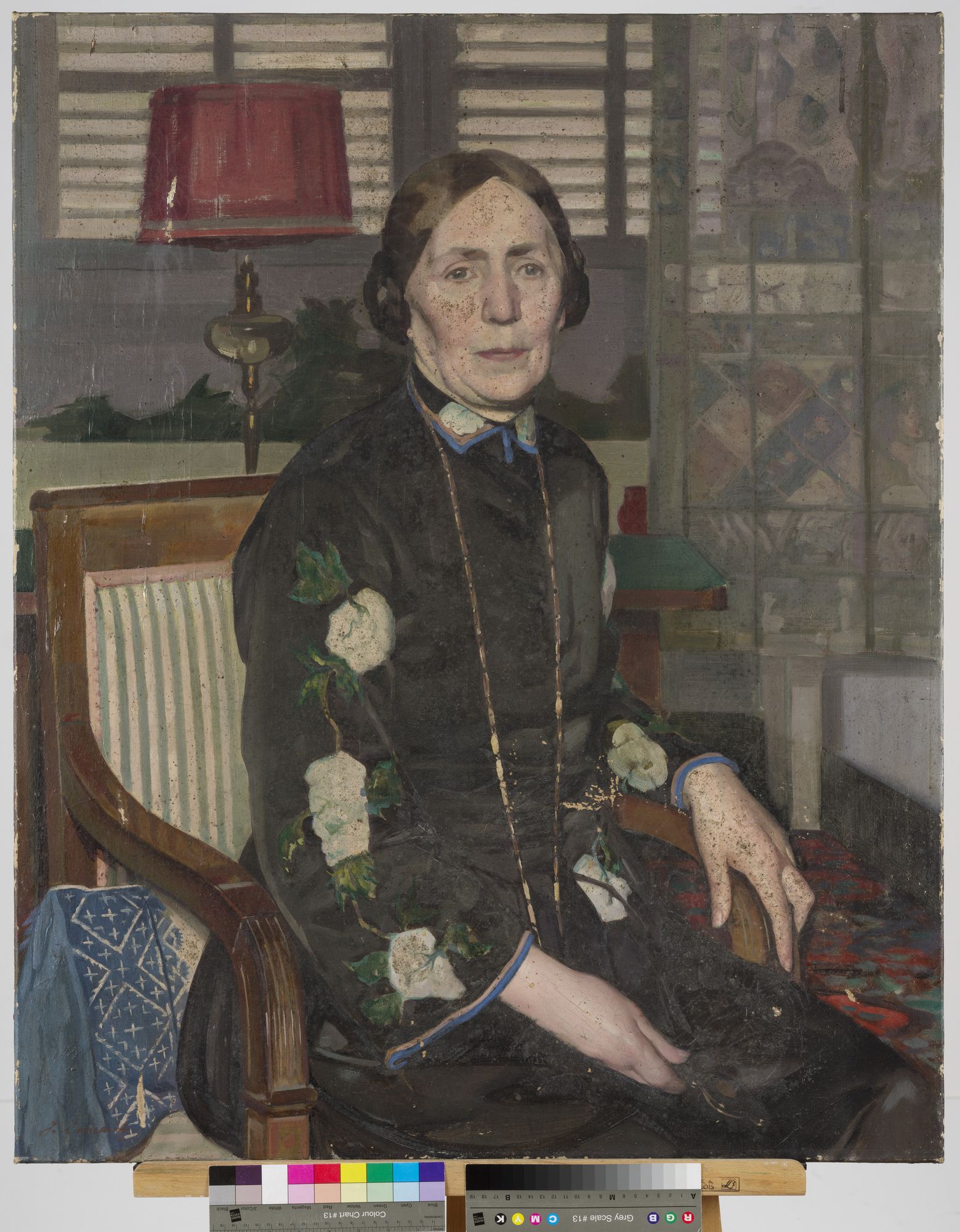 Image représentant Portrait de Mme Hanriette Labonne - Tableau