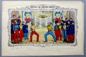 Image représentant Brevet de contre-pointe - Estampe