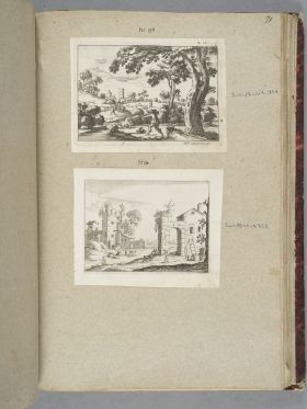 Image représentant Chasseurs avec des fusils (n°159) - Estampe